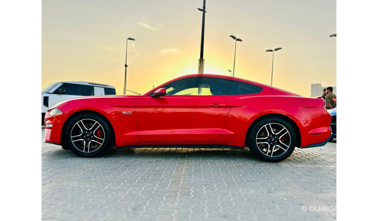 Ford Mustang GT | Monthly AED 1360/- | 0% DP | Paddle Shifters | Leather Seats | Rear View Camera | # 33782