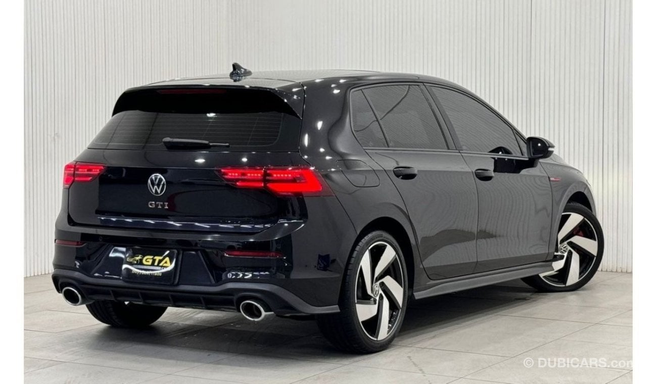 فولكس واجن جولف GTI 2022 Volkswagen Golf GTI, Feb 2025 VW Warranty + Service Pack, Full Options, Low Kms, GCC