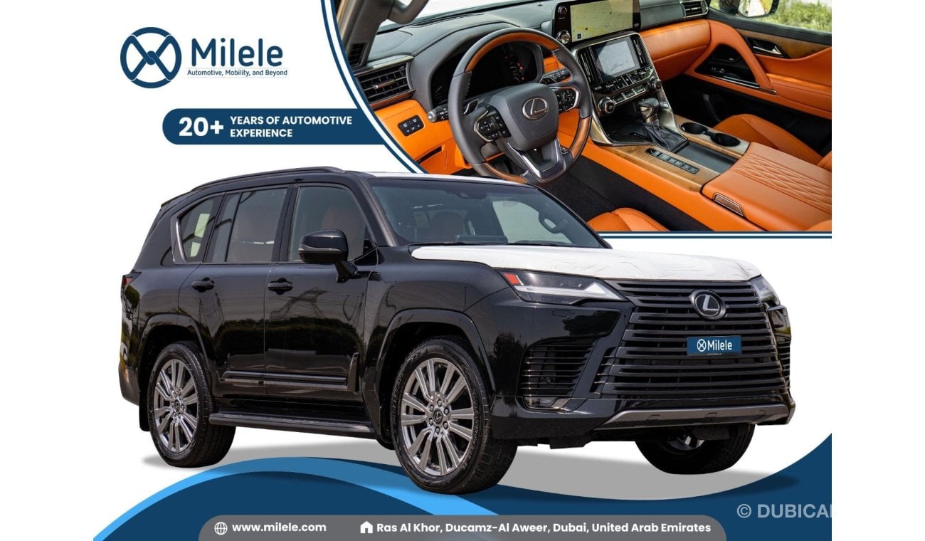 Lexus LX600 VIP EDITION 3.5L PETROL: WITH FINGERPRINT SMART ENTRY, SUNROOF, RADAR