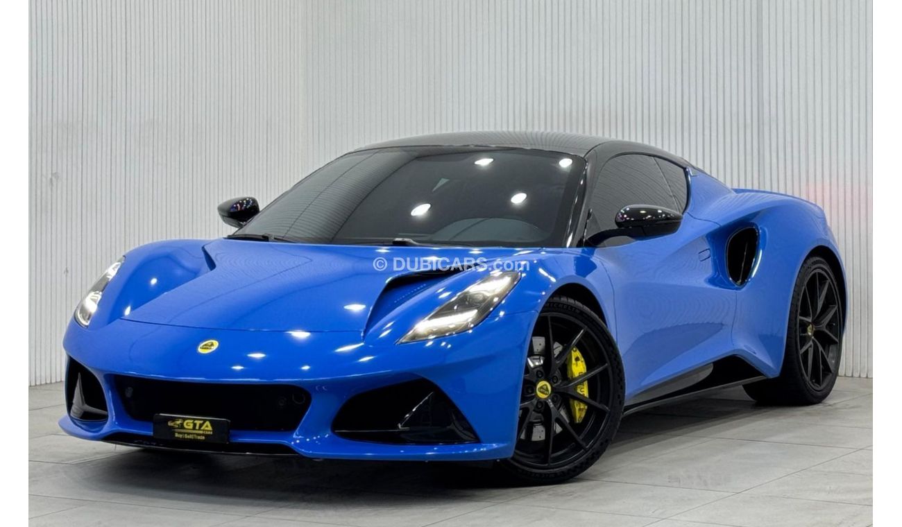 لوتس أميرة 2024 Lotus Emira Launch Edition, Agency Warranty + Service Package, Full Service History, GCC