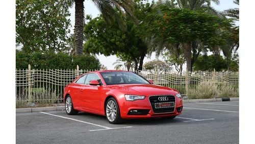 Audi A5 0% DP - FSH - FIRST OWNER - AUDI A5 QUATTRO 2.0 COUPE 4WD 2016 - MINT CONDITION - GCC SPECS