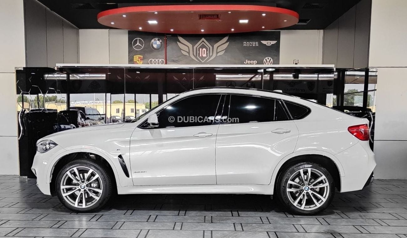 BMW X6 35i M Sport AED 1,300 P.M | 2017 BMW X6 M-SPORT | UNDER WARRANTY | GCC | 3.0L | SUNROOF