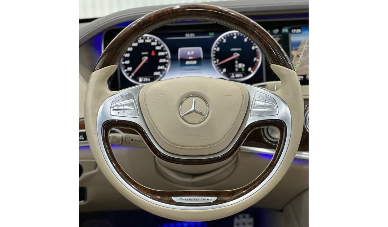 مرسيدس بنز S 500 2015 Mercedes Benz S500 AMG, Full Service History, Full Options, Low Kms, GCC