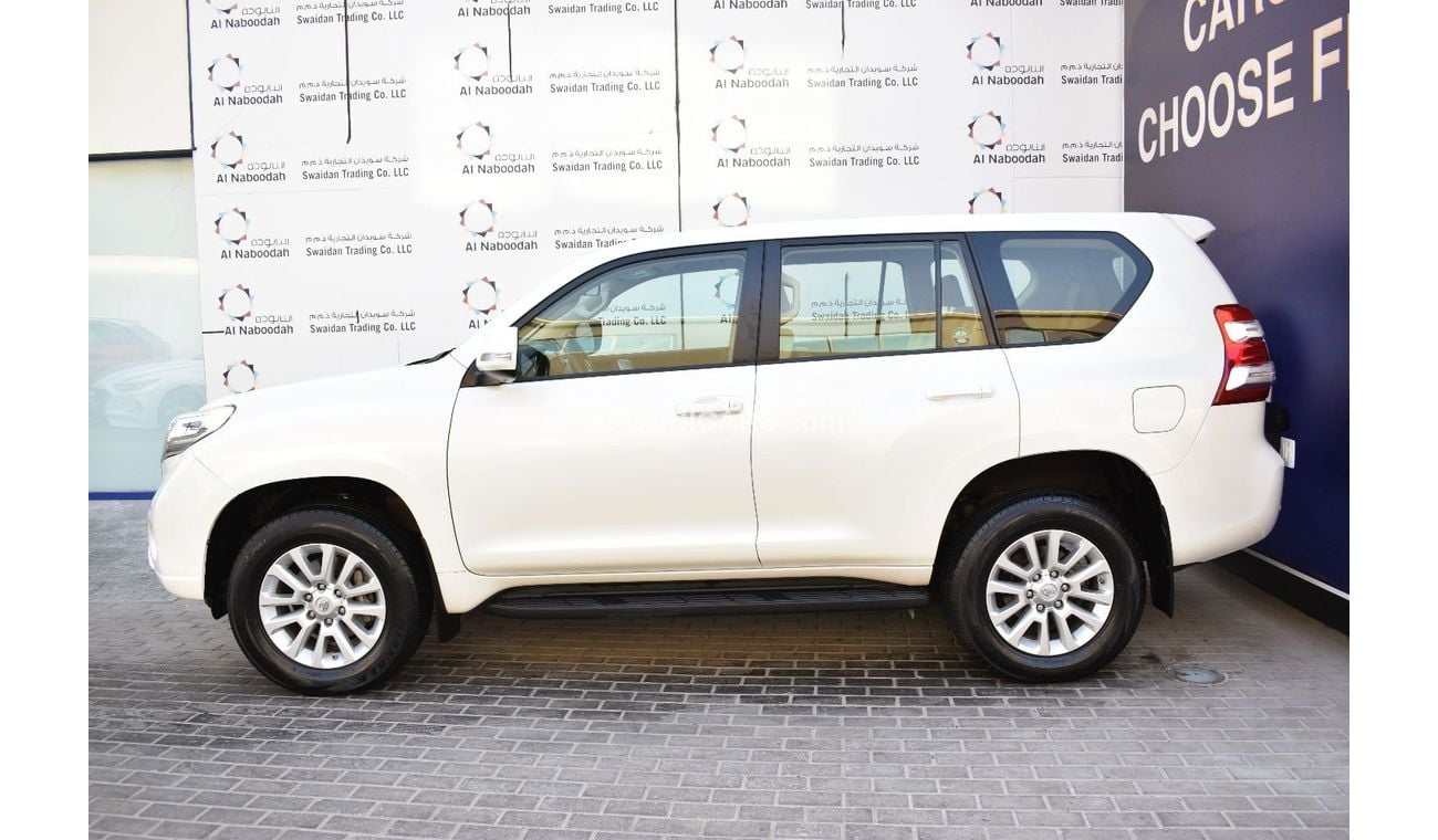 تويوتا برادو EXR 4.0L 4WD AED 1599 PM | 4.0L EXR 4WD V6 2017 GCC DEALER WARRANTY WITH REAR PARKING SENSOR CRUISE 