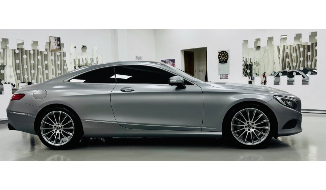 Mercedes-Benz S 500 Coupe GCC .. FSH .. Special Edition .. Original Color .. Brand New Condition