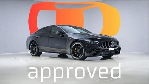 Mercedes-Benz GT 53 AMG 4Maticplus - AED 7,641 P/M - 2 Years Warranty