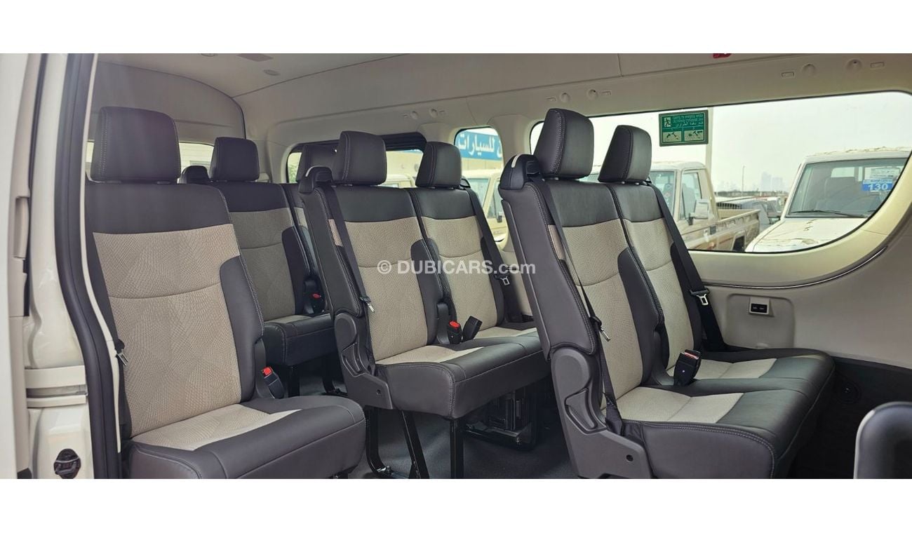 Toyota Hiace 2025 Toyota Hiace 3.5L V6 Petrol Manual full option  with 3 point seat belt, Leather Seats, Rear Hea