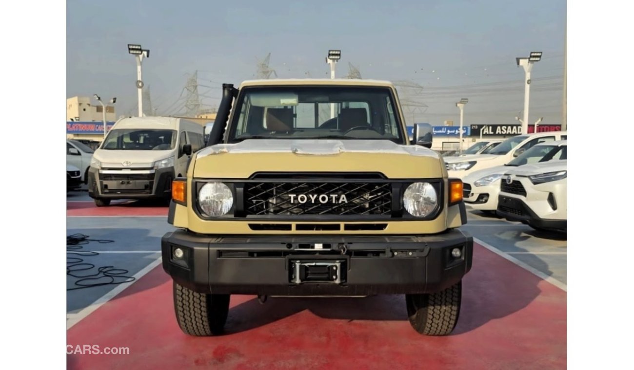 تويوتا لاند كروزر بيك آب TOYOTA LANDCRUISER PICKUP SINGLE CAB,(GRJ79,2.8L,DIFF LOCK,DVD+CAMERA,ALLOY WHEELS,A/T,2024MY