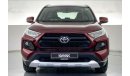 Toyota RAV4 Adventure | 1 year free warranty | 0 Down Payment