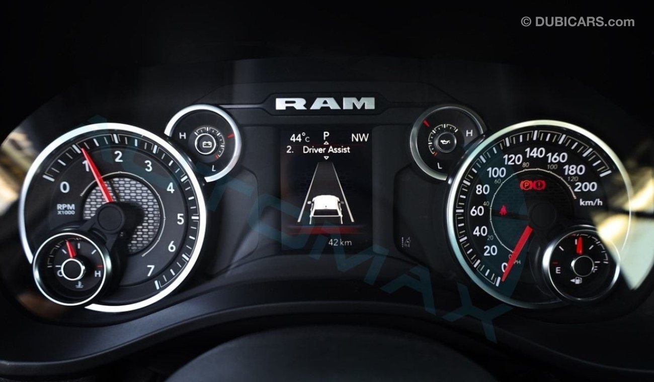 RAM 1500 (НА ЭКСПОРТ , For Export) BIG HORN Crew Cab SST 3.0TT Hurricane , 2025 GCC , 0Km , Без пробега