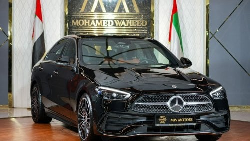 Mercedes-Benz C200 Mercedes-Benz C 200 Premium Plus | 2024 GCC 0km | AMG Package | Burmester | Rear Curtains