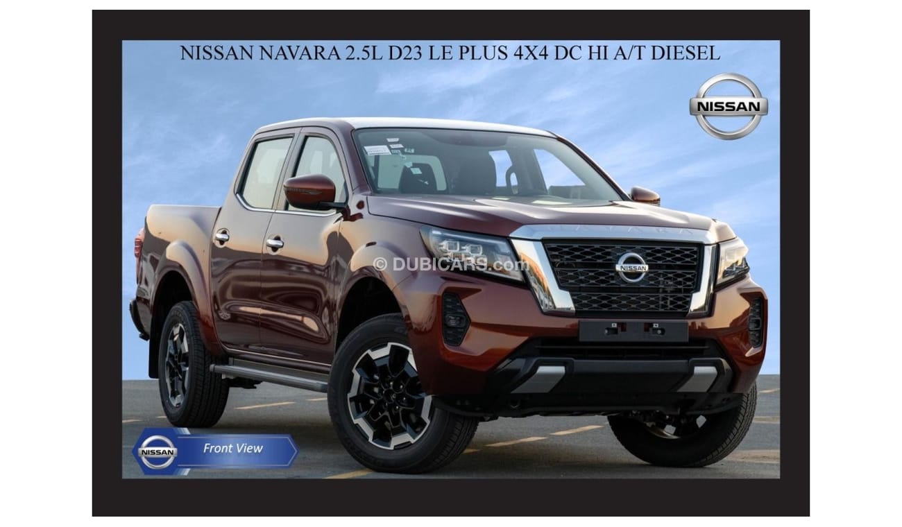 Nissan Navara NISSAN NAVARA 2.5L D23 LE PLUS 4X4 D/C HI A/T DSL (export only)