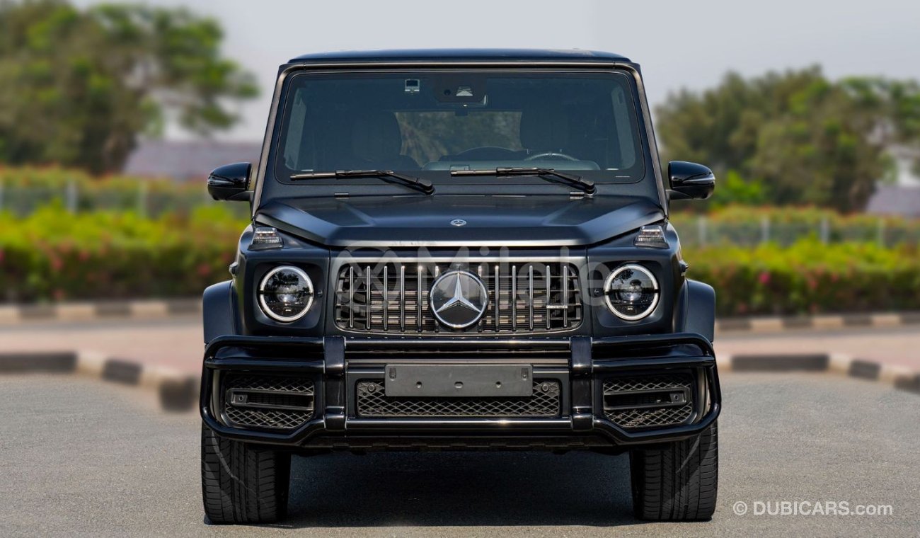 مرسيدس بنز G 63 AMG .0L PETROL: MAGNO BLACK WITH NIGHT PACKAGE, CARBON INTERIOR, NEW CAR!!