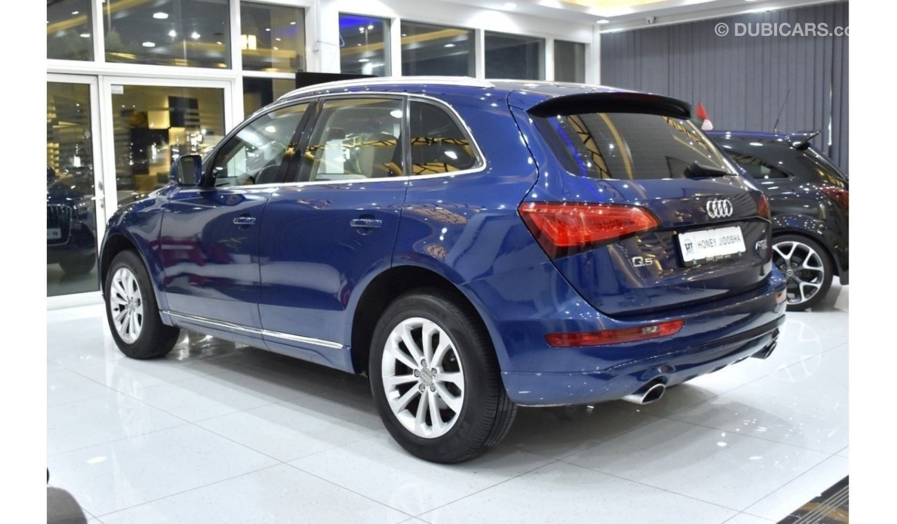 أودي Q5 EXCELLENT DEAL for our Audi Q5 2.0t Quattro ( 2014 Model ) in Blue Color GCC Specs