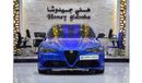 ألفا روميو جوليا EXCELLENT DEAL for our Alfa Romeo Giulia Q2 Veloce ( 2023 Model ) in Blue Color GCC Specs