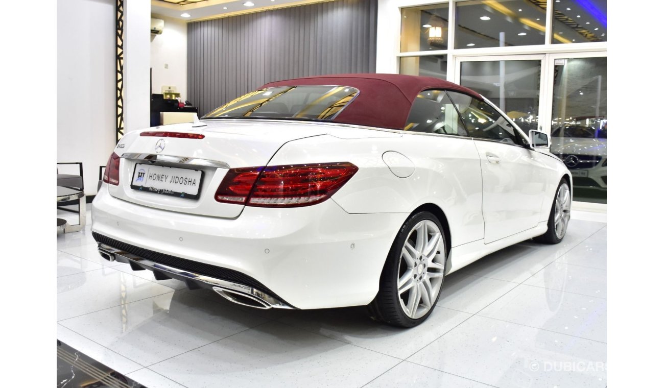 Mercedes-Benz E 400 Coupe EXCELLENT DEAL for our Mercedes Benz E400 Convertible ( 2015 Model ) in White Color GCC Specs