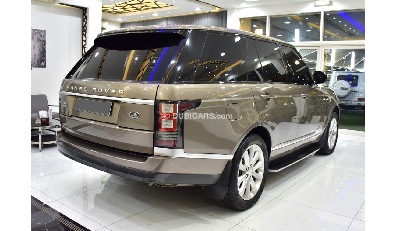 Land Rover Range Rover Vogue SE Supercharged EXCELLENT DEAL for our Range Rover Vogue SE Supercharged ( 2016 Model ) in Brown Color GCC Specs