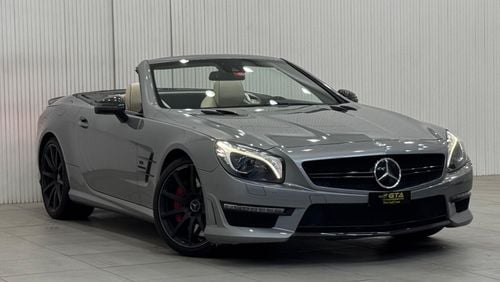 مرسيدس بنز SL 63 AMG Std 5.5L (530 HP) 2014 Mercedes Benz SL63 AMG Roadster, Full Service History, Full Options, Low Kms,