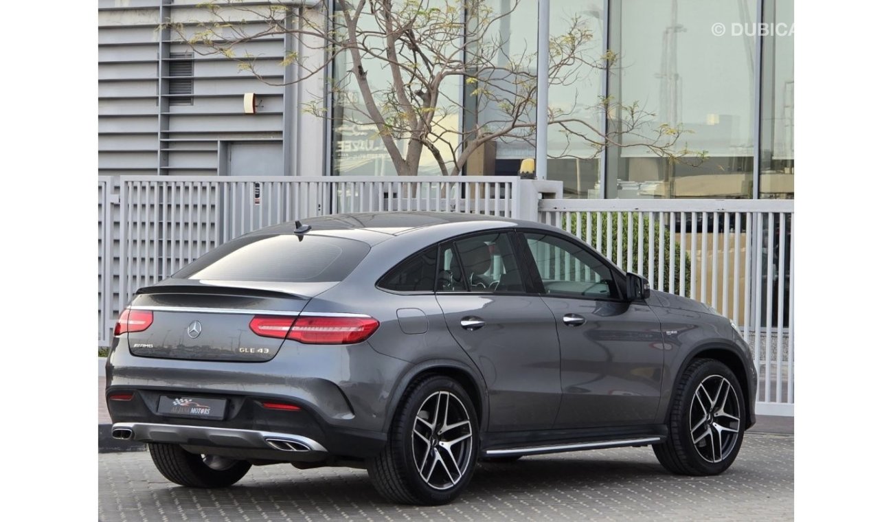 Mercedes-Benz GLE 43 AMG Coupe GLE-43 AMG 2018 GCC PERFECT CONDITION INSIDE AND OUT SIDE