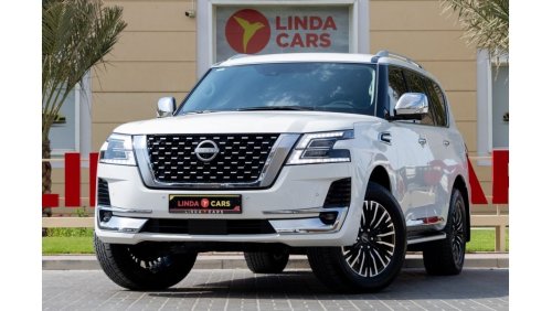 نيسان باترول Nissan Patrol Platinum 2024 GCC under Agency Warranty and Service Contract with Flexible Down-Paymen