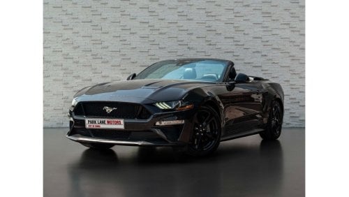 Ford Mustang AED 3,617 PM • MUSTANG GT 5.0L V8 CONVERTIBLE • ONLY 16,000 KM • OFFICIAL FORD WARRANTY + SERVICE PL