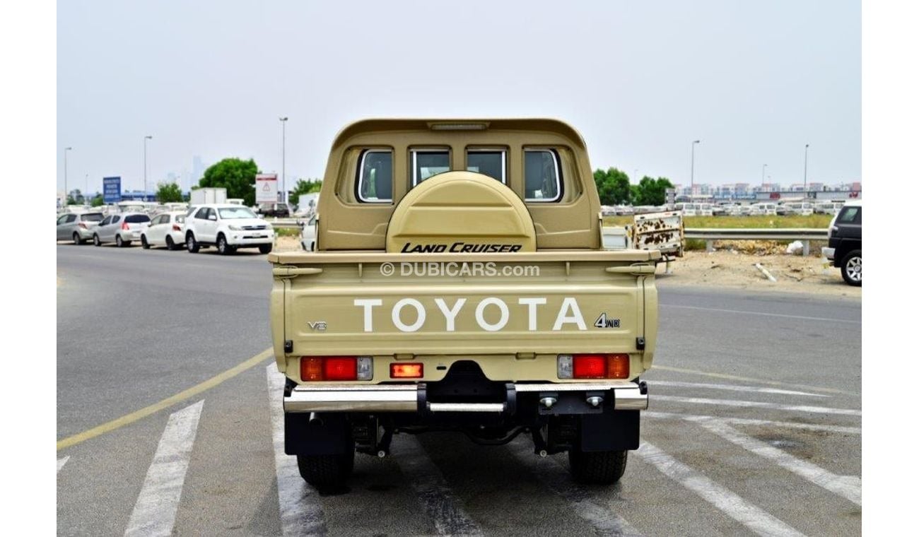 تويوتا لاند كروزر بيك آب Double Cab V8 4.5L Turbo Diesel 4WD Manual Transmission