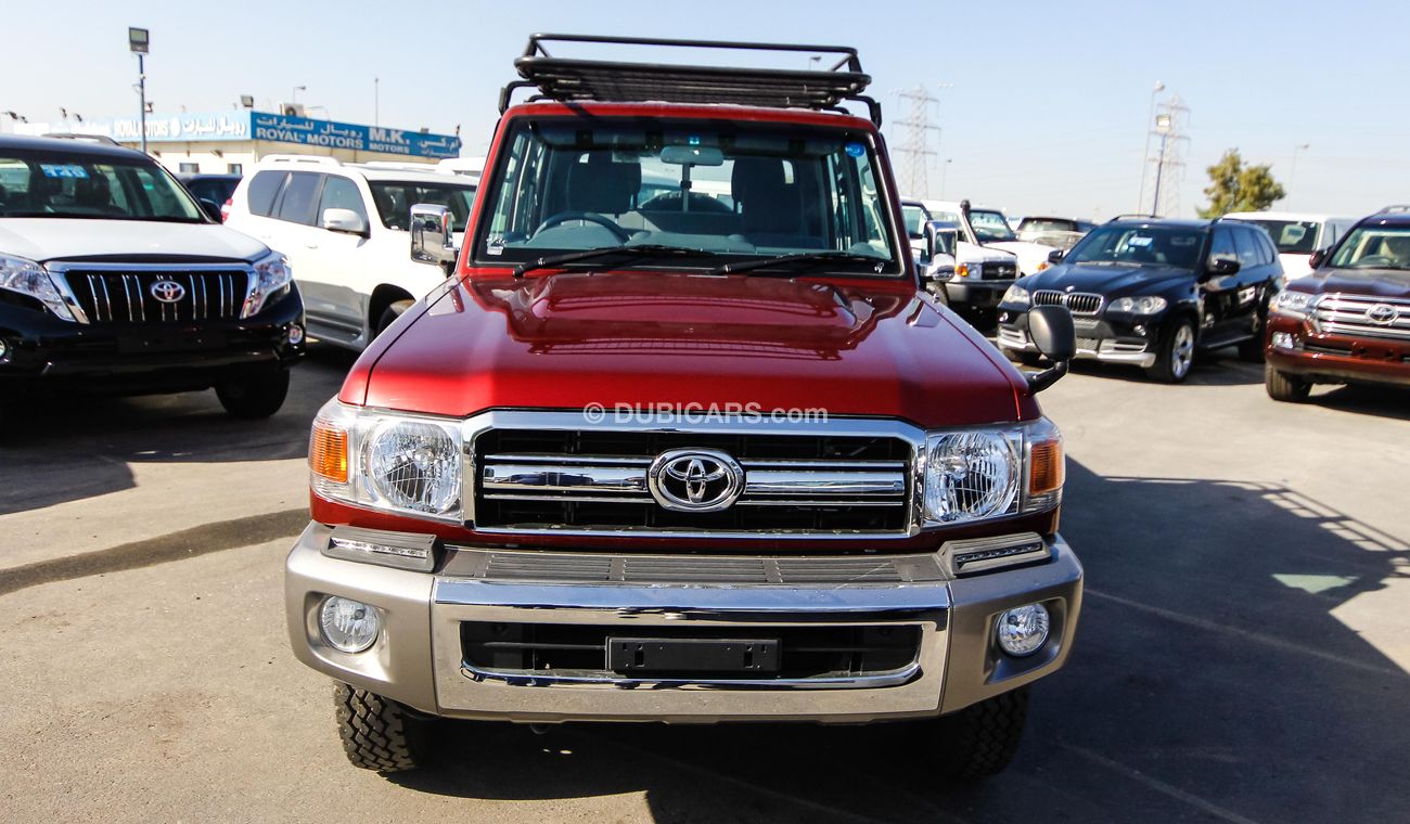 Toyota Land Cruiser Pick Up Maroon Petrol Right Hand Drive