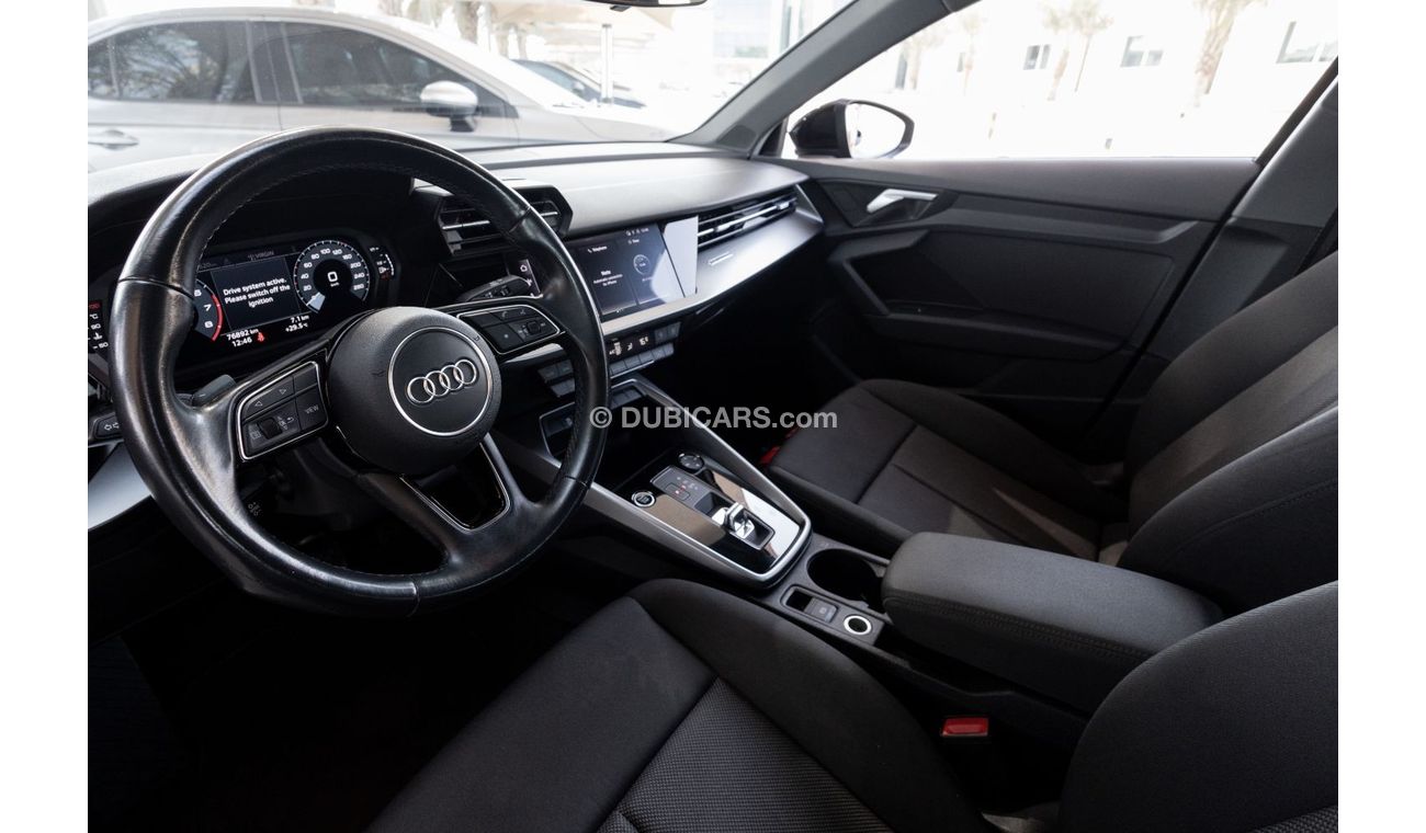 أودي A3 35 TFSI 1.4L Audi A3 35TFSI 2021 GCC under Warranty with Flexible Down-Payment.