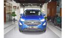 Ford EcoSport 100% Not Flooded | Ecosport Trend | GCC Specs | Full Service History | Excellent Condition | Single 