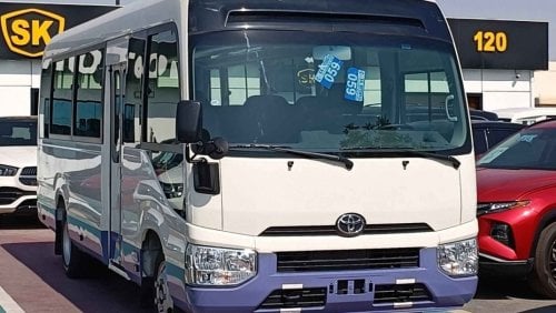 Toyota Coaster 4.2L V6 DIESEL / 23 STR M/T / AUTO DOOR /  LUGGAGE RACKS (CODE # CD42B)