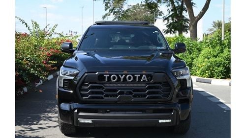 تويوتا سيكويا 2025 MODEL TOYOTA SEQUOIA TRD PRO i-FORCE MAX HYBRID V6 3.5L TURBO 4WD 7-SEATER AUTOMATIC