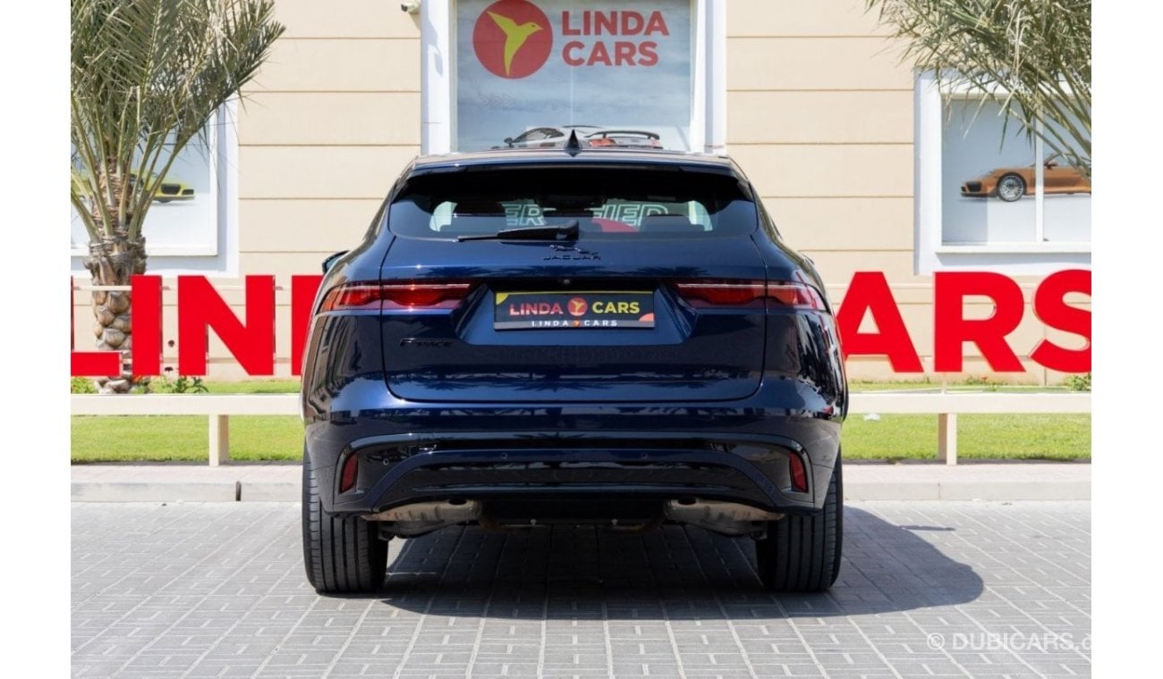 جاكوار F Pace Jaguar F-Pace R-Dynamic SE P250 2022 GCC under Agency Warranty and Service Contract with Flexible Do