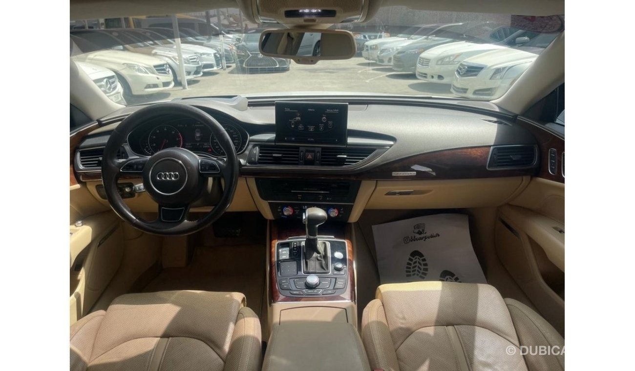 Audi A7 Model 2011, Gulf, 6 cylinders, automatic transmission, full option, sunroof, 132000