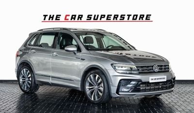 Volkswagen Tiguan R-Line 2.0L 2019-VOLKS WAGEN TIGUAN R-LINE 4MOTION-GCC-SERVICE HISTORY-WARRANTY AVAILABLE