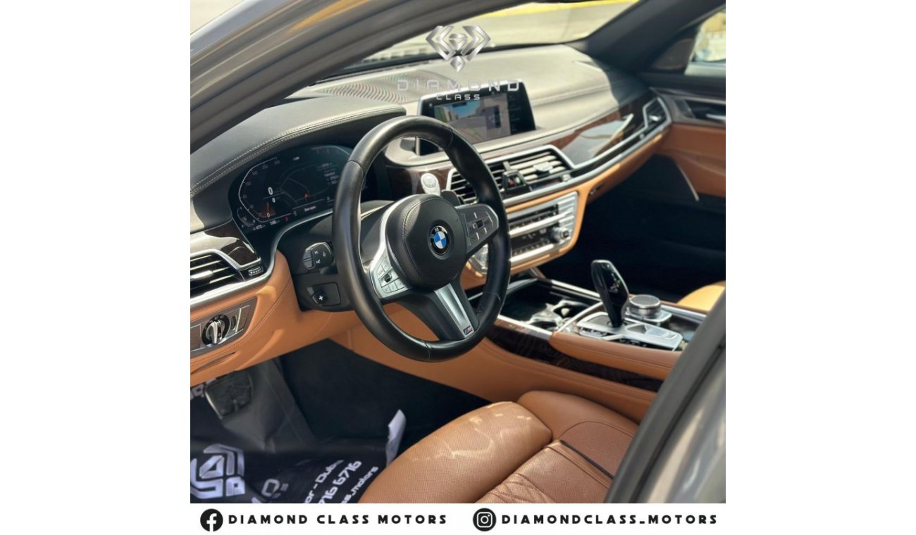 BMW 730Li Luxury M Sport Package BMW 730Li M kit Full Option GCC A.Grey 2022 Under Warranty & Service Contract