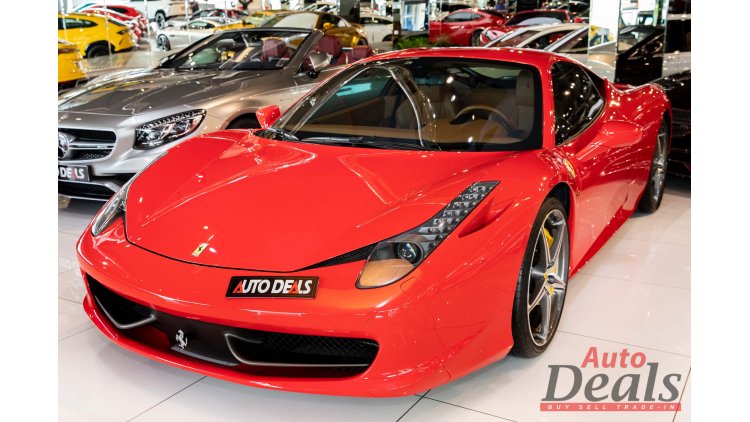 Used Ferrari 458 For Sale In Dubai Uae Dubicars Com