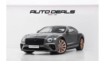 Bentley Continental GT 6.0L W12 (626 HP) Speed W12 | GCC | Brand New | Fully Loaded | 6.0L W12