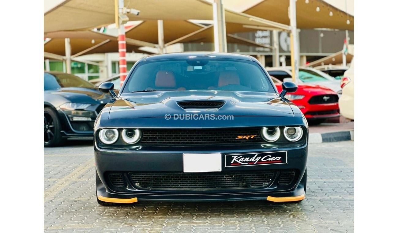 Dodge Challenger R/T 5.7L (370 HP) | Monthly AED 1100/- | 0% DP | SRT KIt | Blindspot | Paddle Shifters | # 11864