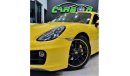 Porsche Cayman Std PORSCHE CAYMAN 2015 GCC IN BEAUTIFUL SHAPE WITH FULL PORSCHE SERVICE HISTO