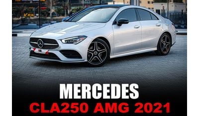 Mercedes-Benz CLA 250 Premium 2.0L MERCEDES CLA250 2021 - CLEAN TITLE - 2,200 AED / MONTH BANK FINANCING