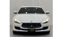 مازيراتي جيبلي 2021 Maserati Ghibli GranLusso, 2024 Maserati Warranty + Service Pack, Low Kms, GCC