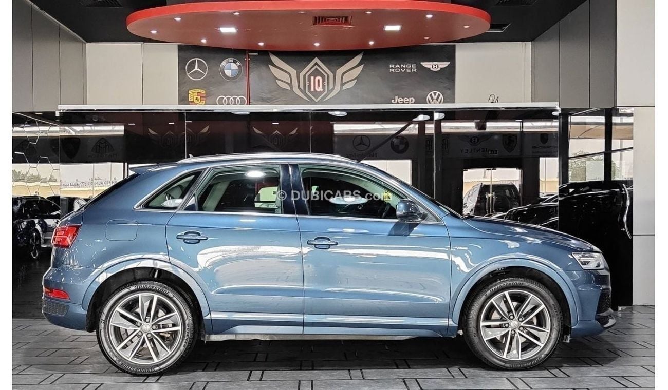 Audi Q3 35 TFSI S-Line AED 1,100 P.M | 2017 AUDI Q3 S-LINE | UNDER WARRANTY | 35 TFSI QUATTRO 2.0 L | GCC