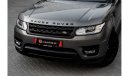 Land Rover Range Rover Sport HSE HSE | 3,159 P.M (4 Years)⁣ | 0% Downpayment | Warranty till 01/2025 Service till 07/2027