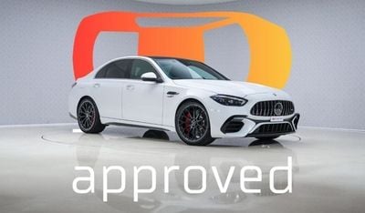 Mercedes-Benz C 63 AMG S E-Performance - AED 8,823 P/M - 2 Years Warranty