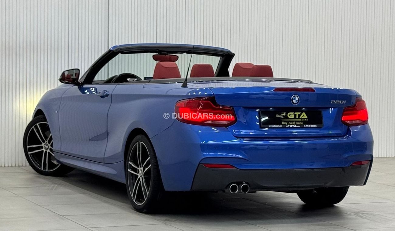 بي أم دبليو 220 M-Sport 2.0L 2018 BMW 220i M-Sport Convertible, Warranty, Full Service History, Low Kms, GCC