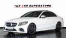 Mercedes-Benz C200 AMG Pack 2019 - MERCEDES BENZ C200 AMG LINE - GCC - FULL SERVICE HISTORY - 1 YEAR WARRANTY