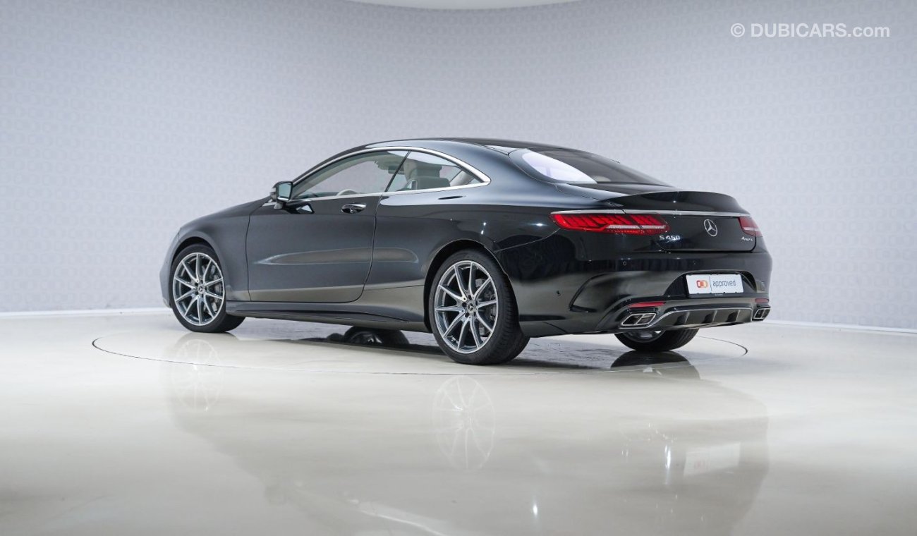 مرسيدس بنز S 450 AMG Coupe - 2 Years Approved Warranty - Approved Prepared Vehicle