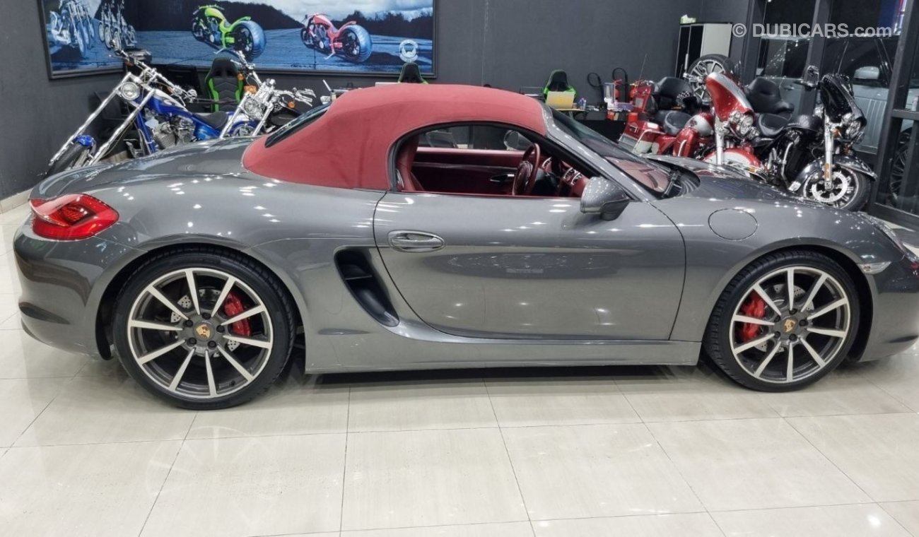 بورش بوكستر 718 SUMMER PROMOTION BOXSTER S 2014 IN GOOD CONDITION FOR 150K AED