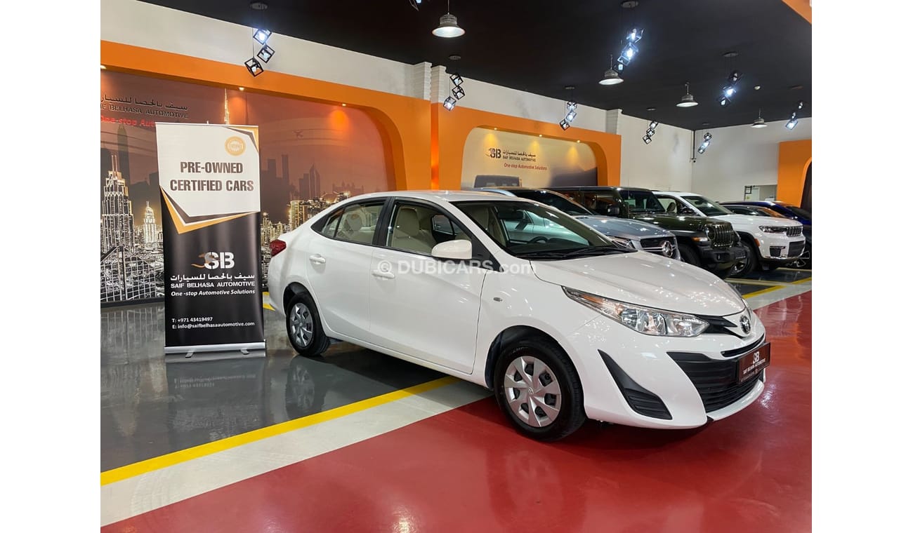 Toyota Yaris AED 782 EMi @ 0% DP | GCC | Under Warranty | Certified Pre-owned |