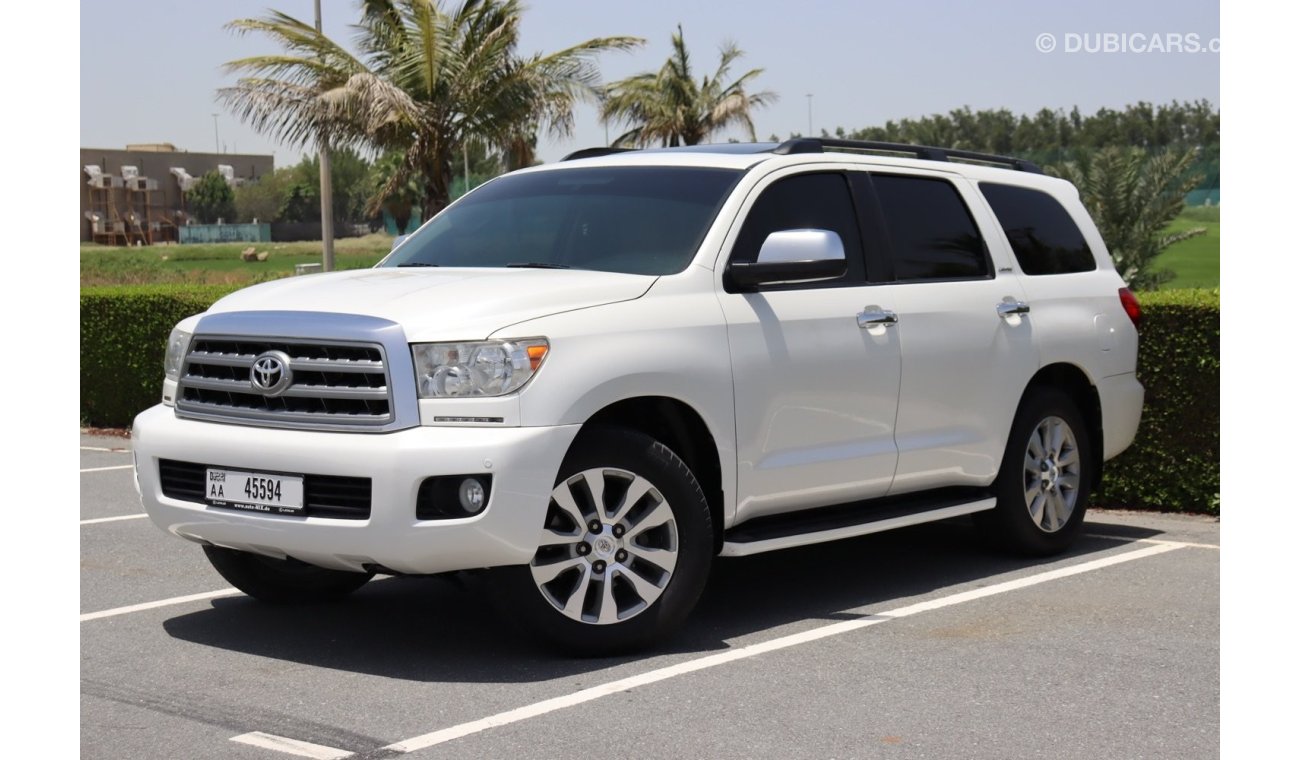 Toyota Sequoia Limited Top TOYOTA SEQUOIA LIMITED / GCC / FREE ACCIDENT / 2013 /